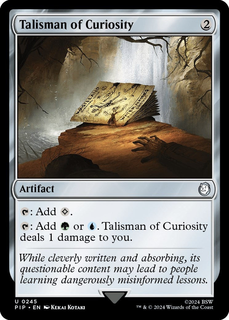 Image for Talisman of Curiosity (245) [Universes Beyond: Fallout] - Magic: The Gathering