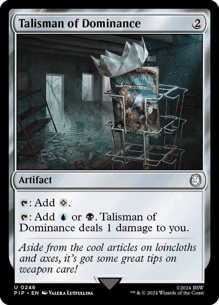 Image for Talisman of Dominance (246) [Universes Beyond: Fallout] - Magic: The Gathering