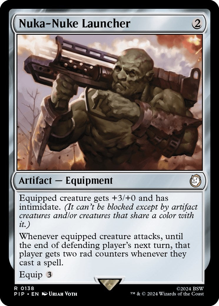 Image for Nuka-Nuke Launcher (138) [Universes Beyond: Fallout] - Magic: The Gathering