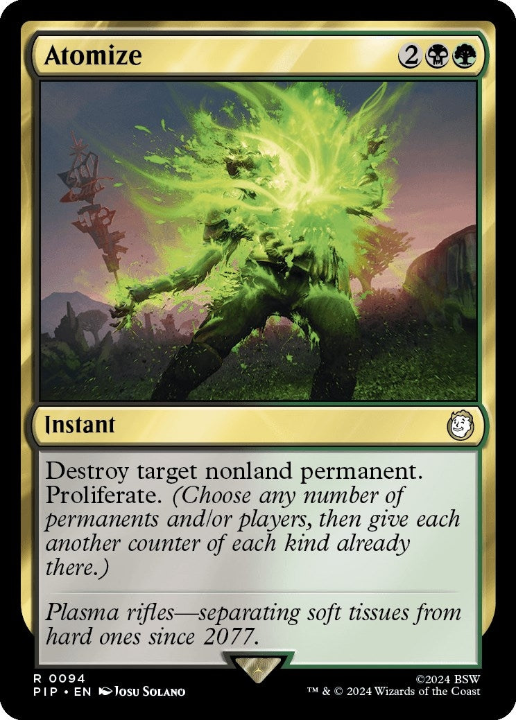 Image for Atomize (94) [Universes Beyond: Fallout] - Magic: The Gathering