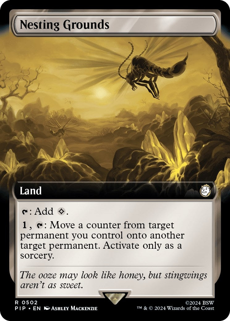 Image for Nesting Grounds (Extended Art) (502) [Universes Beyond: Fallout] - Magic: The Gathering