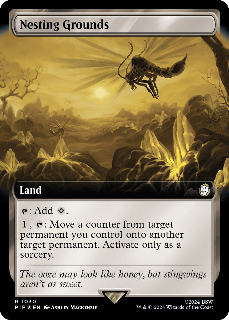 Image for Nesting Grounds (Extended Art) (Surge Foil) (1030) [Universes Beyond: Fallout] - Magic: The Gathering