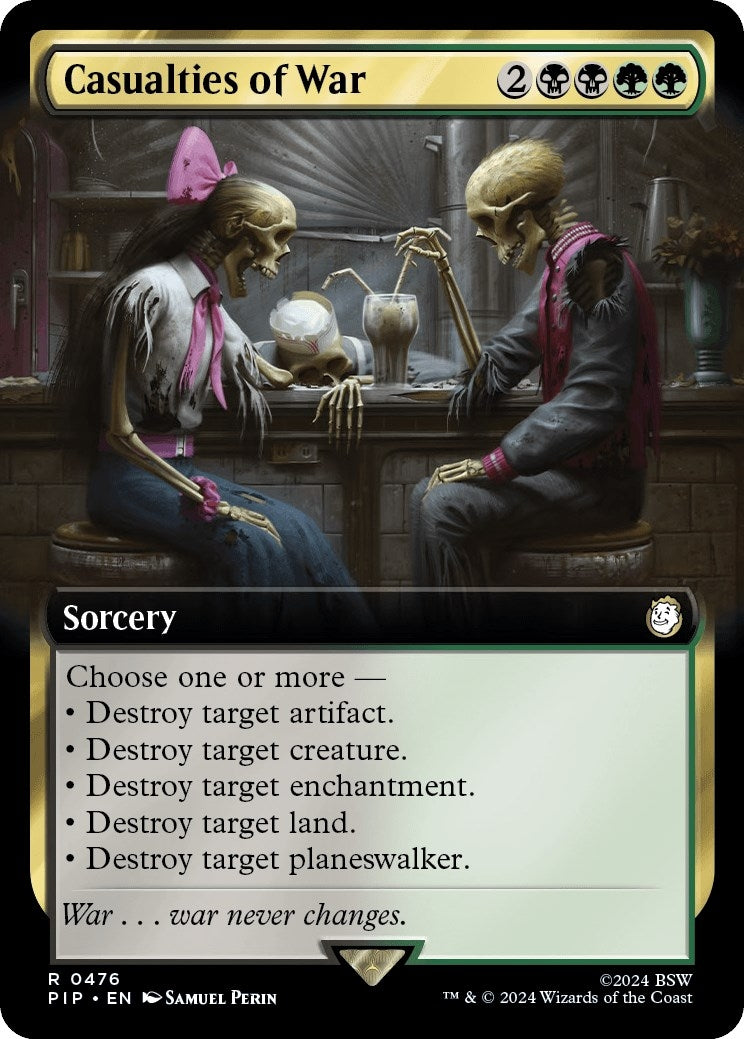 Image for Casualties of War (Extended Art) (476) [Universes Beyond: Fallout] - Magic: The Gathering