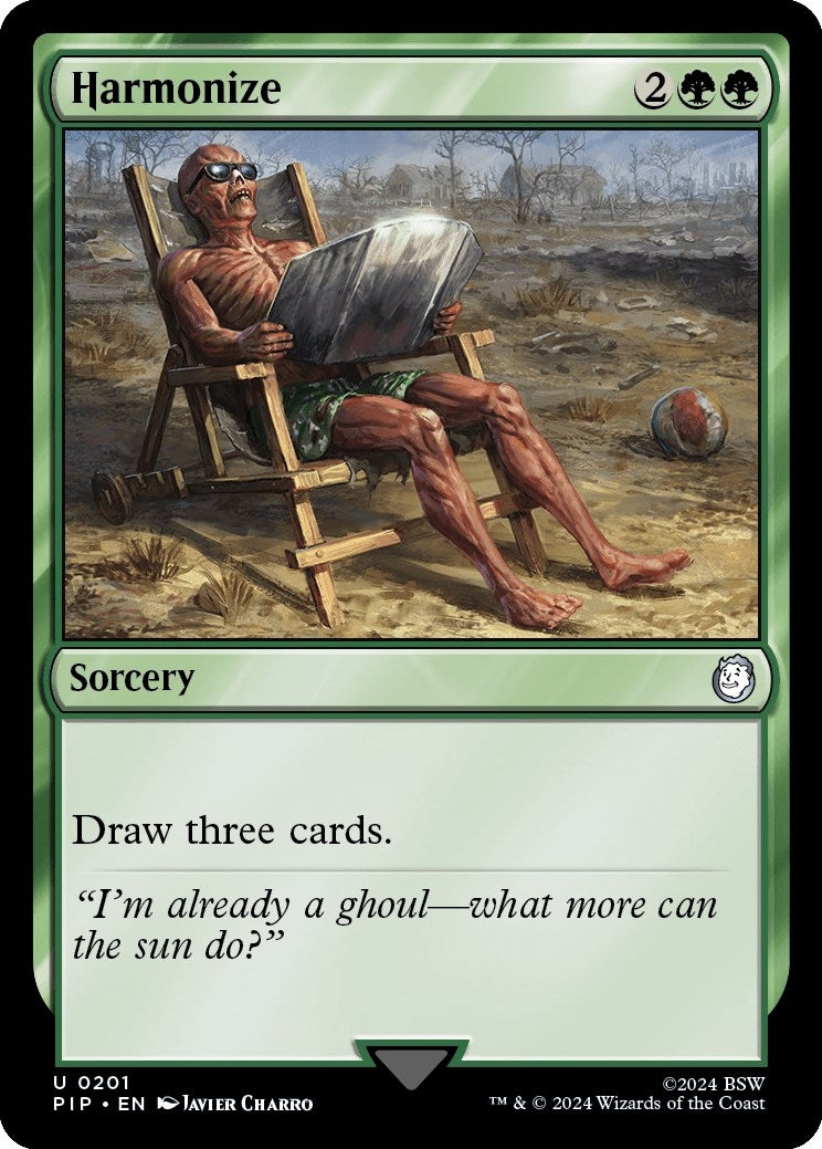 Image for Harmonize (201) [Universes Beyond: Fallout] - Magic: The Gathering