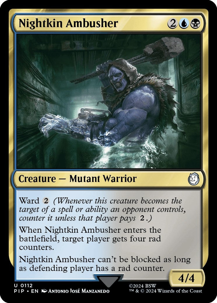 Nightkin Ambusher (112) [Universes Beyond: Fallout]