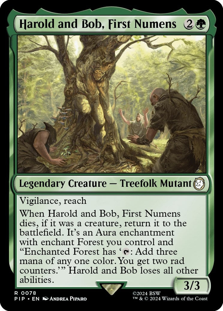 Image for Harold and Bob, First Numens (78) [Universes Beyond: Fallout] - Magic: The Gathering