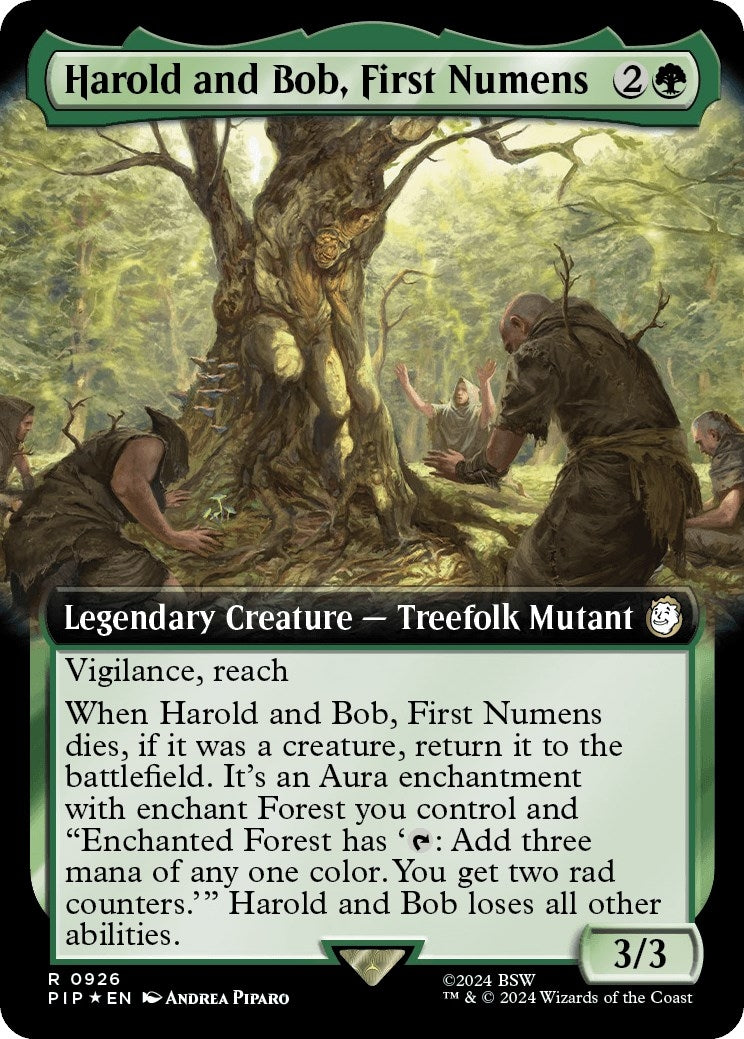 Image for Harold and Bob, First Numens (Extended Art) (Surge Foil) (926) [Universes Beyond: Fallout] - Magic: The Gathering