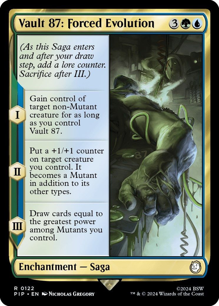 Image for Vault 87: Forced Evolution (122) [Universes Beyond: Fallout] - Magic: The Gathering