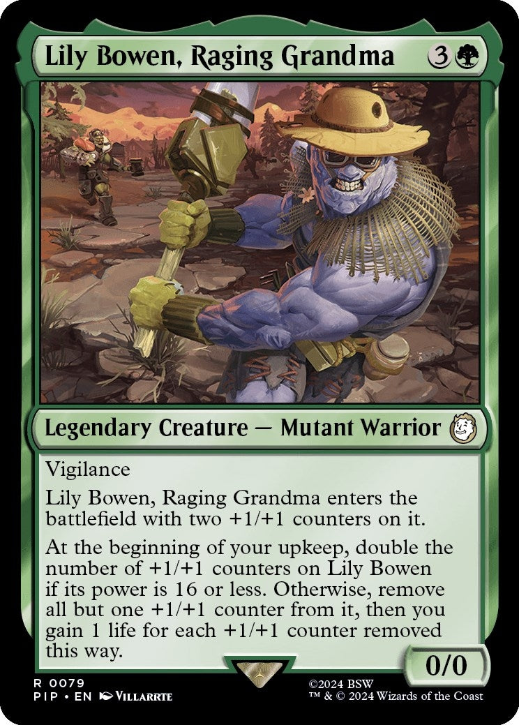 Image for Lily Bowen, Raging Grandma (79) [Universes Beyond: Fallout] - Magic: The Gathering