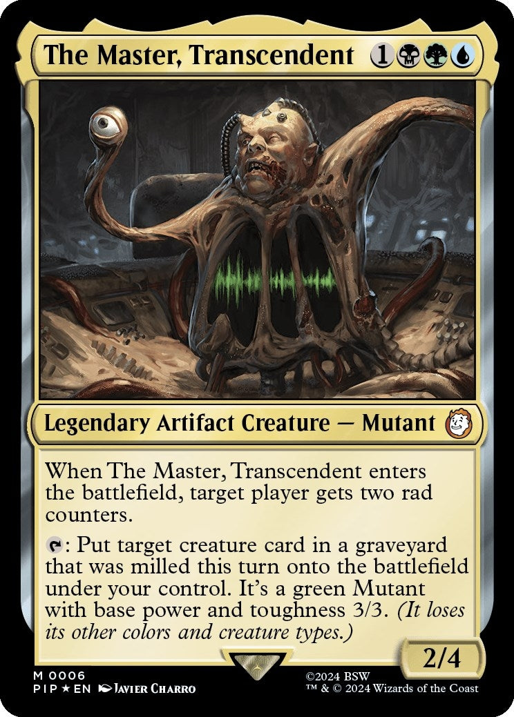 The Master, Transcendent (6) [Universes Beyond: Fallout]