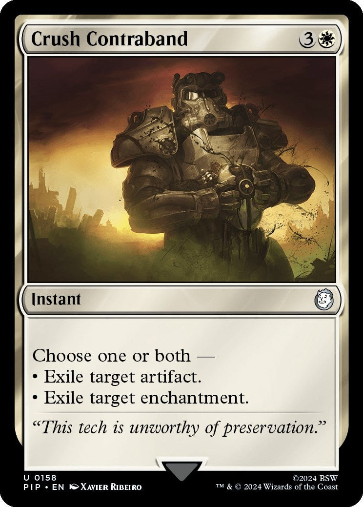 Image for Crush Contraband (158) [Universes Beyond: Fallout] - Magic: The Gathering