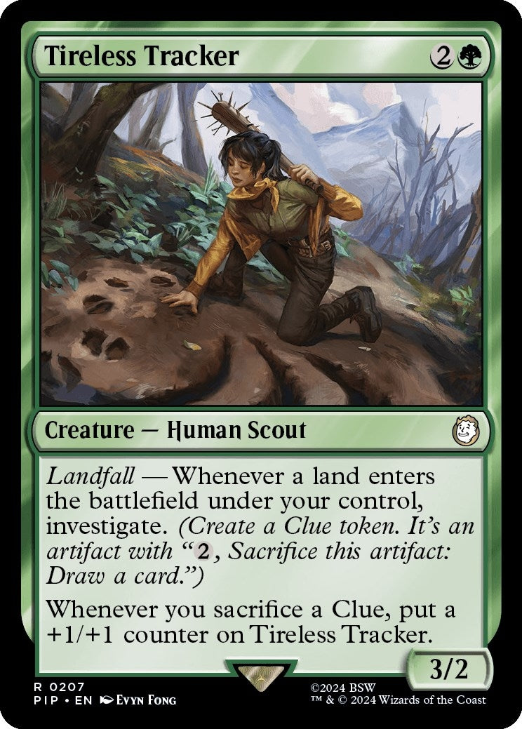 Image for Tireless Tracker (207) [Universes Beyond: Fallout] - Magic: The Gathering