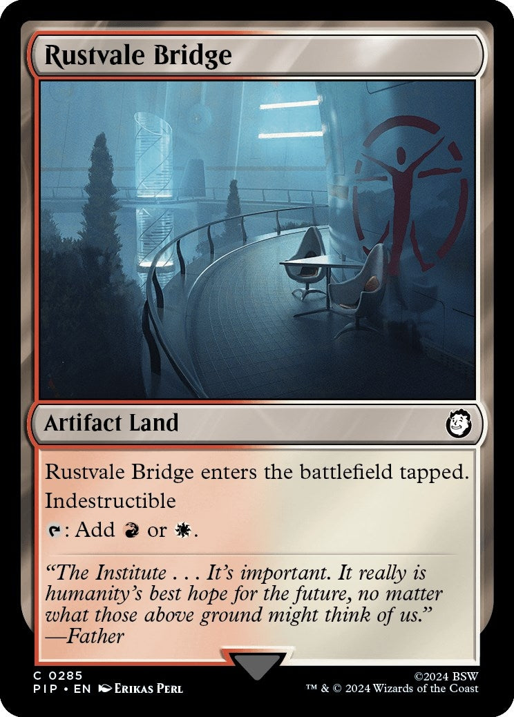 Image for Rustvale Bridge (285) [Universes Beyond: Fallout] - Magic: The Gathering