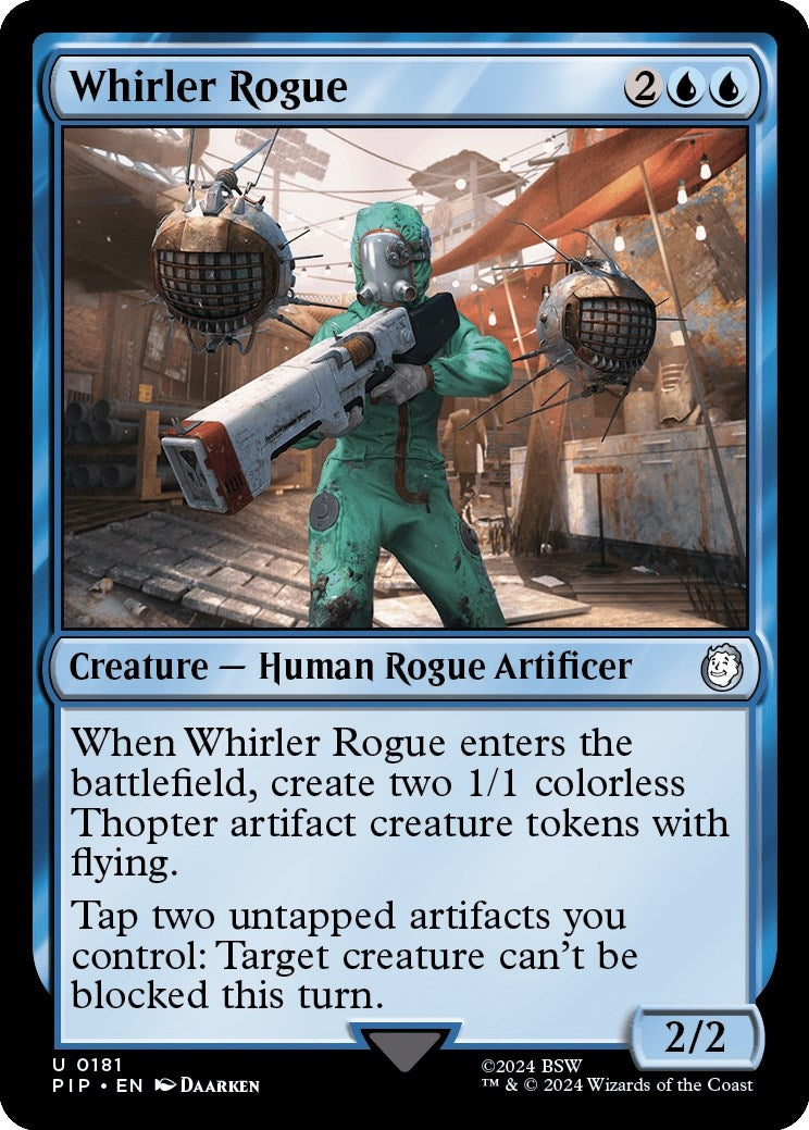 Image for Whirler Rogue (181) [Universes Beyond: Fallout] - Magic: The Gathering
