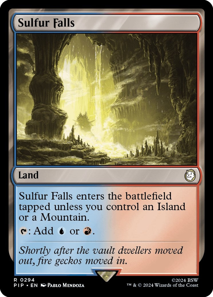 Image for Sulfur Falls (294) [Universes Beyond: Fallout] - Magic: The Gathering