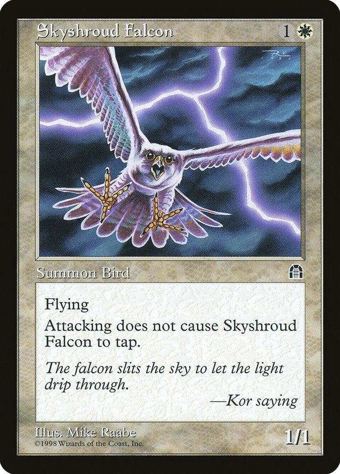 Image for Skyshroud Falcon [Stronghold] - Magic: The Gathering