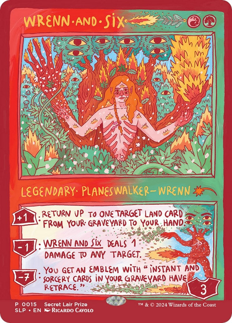 Image for Wrenn and Six (15) [Secret Lair Showdown] - Magic: The Gathering