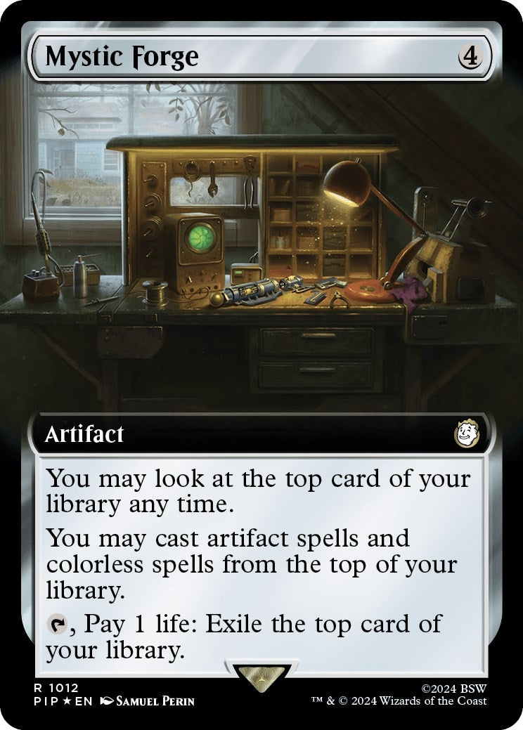 Image for Mystic Forge (Extended Art) (Surge Foil) (1012) [Universes Beyond: Fallout] - Magic: The Gathering