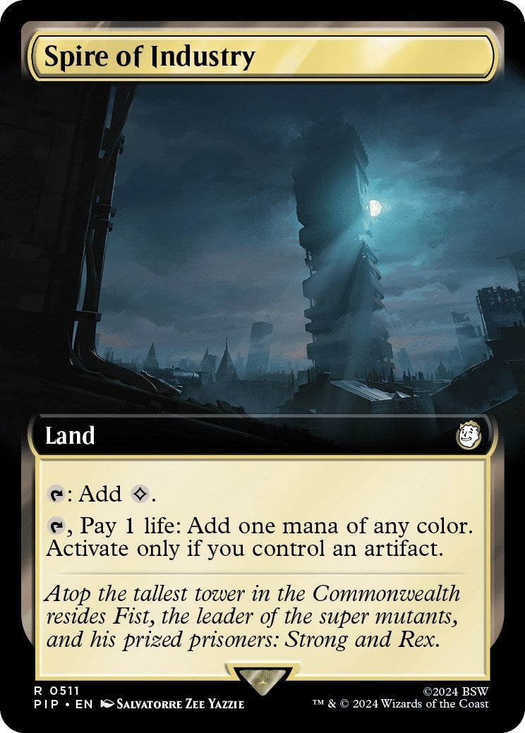 Image for Spire of Industry (Extended Art) (511) [Universes Beyond: Fallout] - Magic: The Gathering