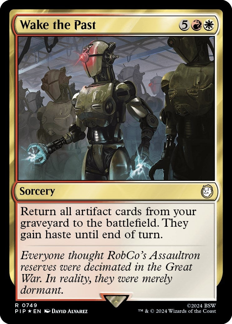 Image for Wake the Past (Surge Foil) (749) [Universes Beyond: Fallout] - Magic: The Gathering