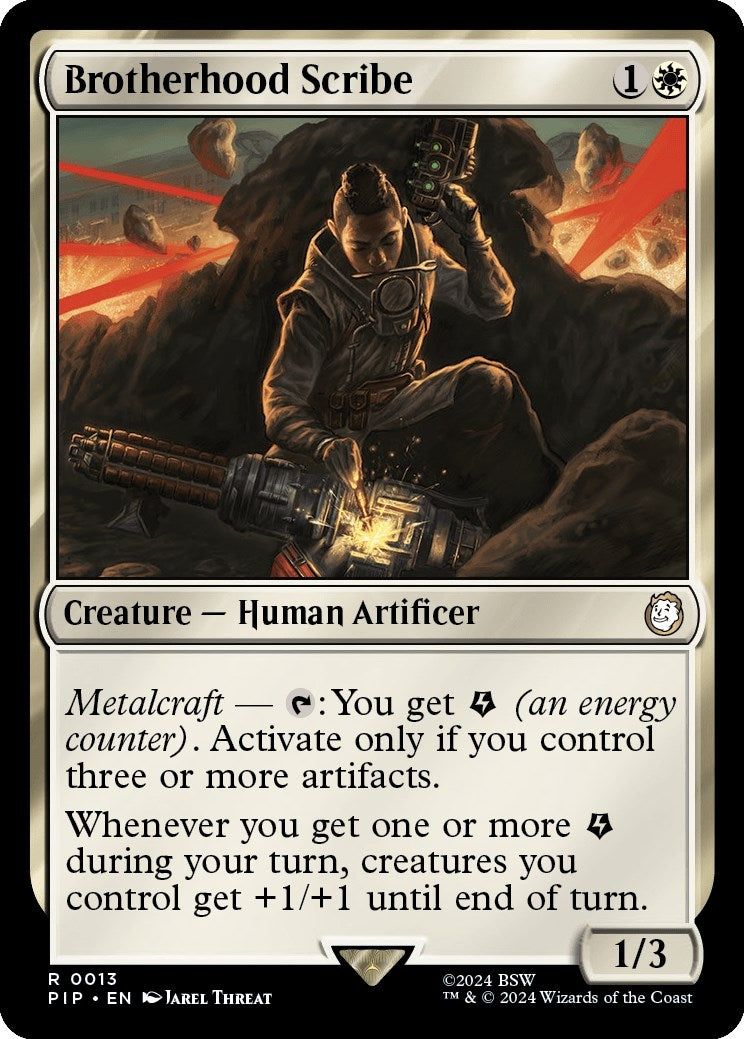Brotherhood Scribe (13) [Universes Beyond: Fallout]