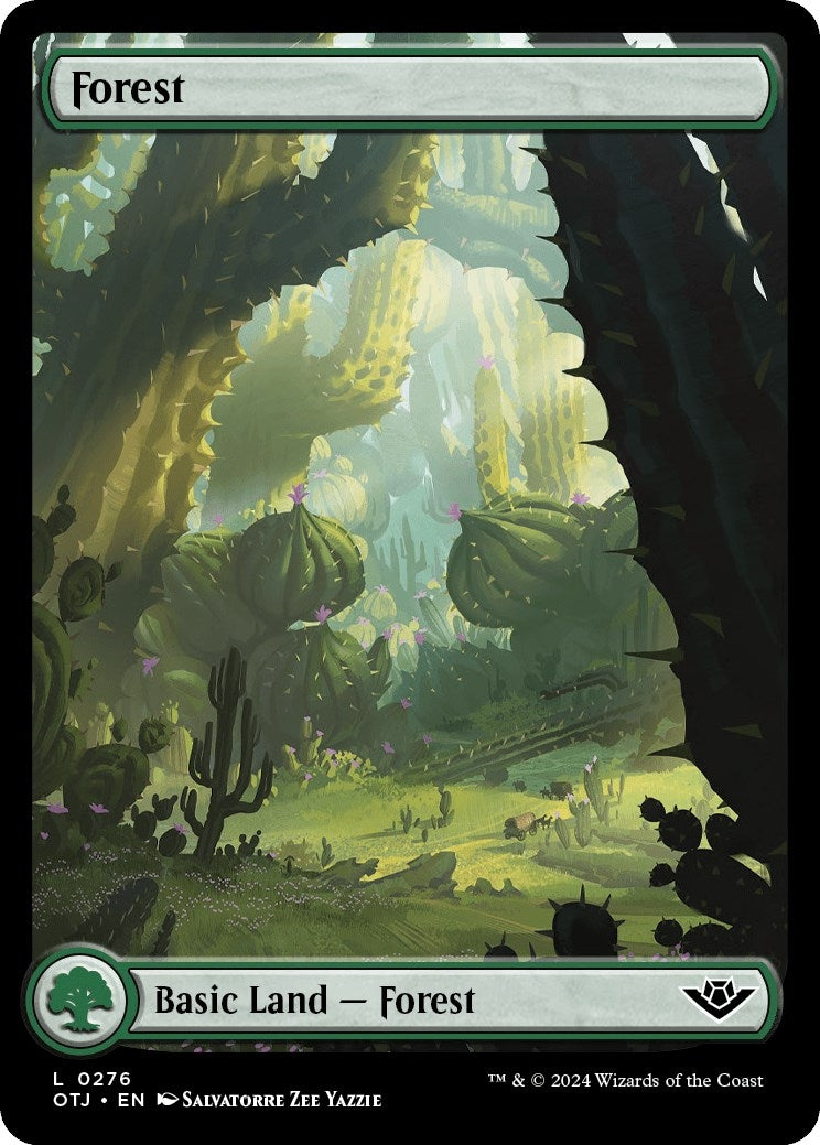 Image for Forest (0276) (276) [Outlaws of Thunder Junction] - Magic: The Gathering
