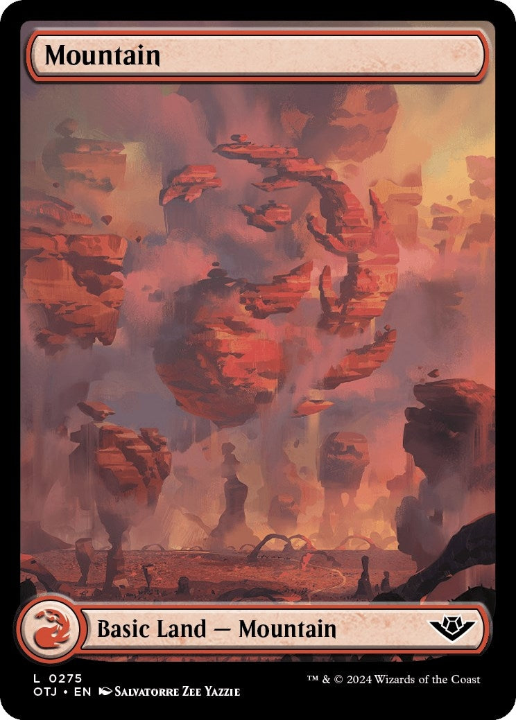 Image for Mountain (0275) (275) [Outlaws of Thunder Junction] - Magic: The Gathering