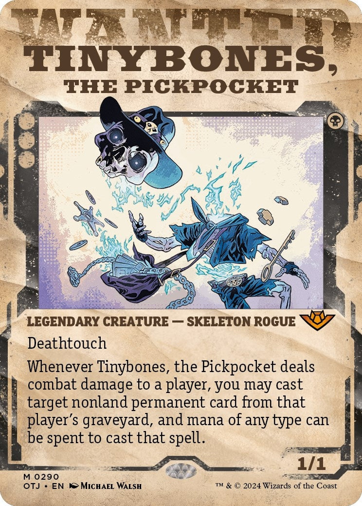Image for Tinybones, the Pickpocket (Showcase) (290) [Outlaws of Thunder Junction] - Magic: The Gathering