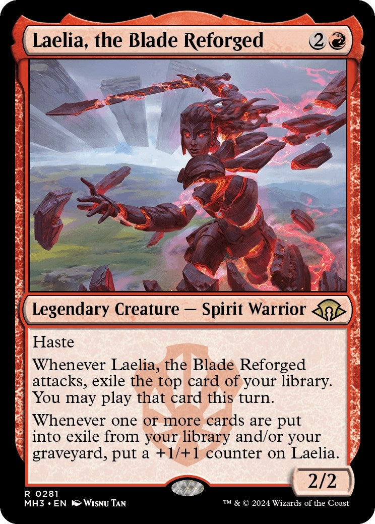 Image for Laelia, the Blade Reforged (281) [Modern Horizons 3] - Magic: The Gathering