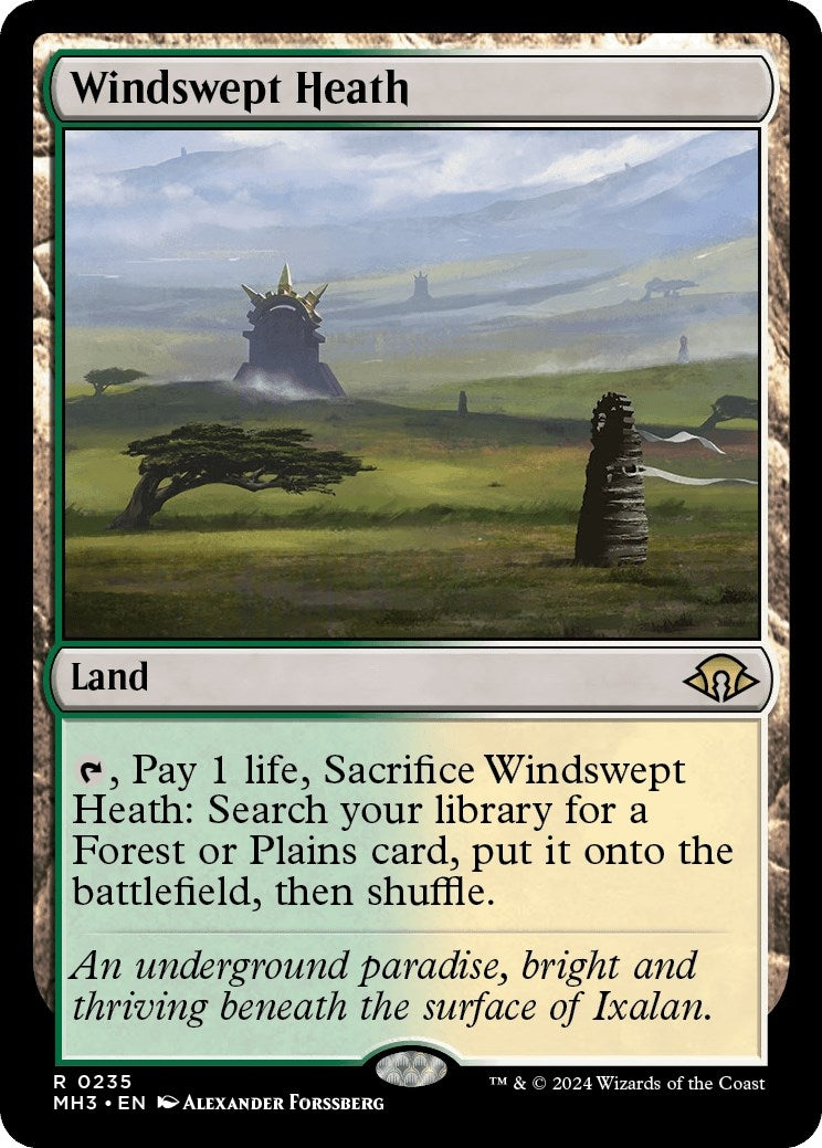 Image for Windswept Heath (235) [Modern Horizons 3] - Magic: The Gathering