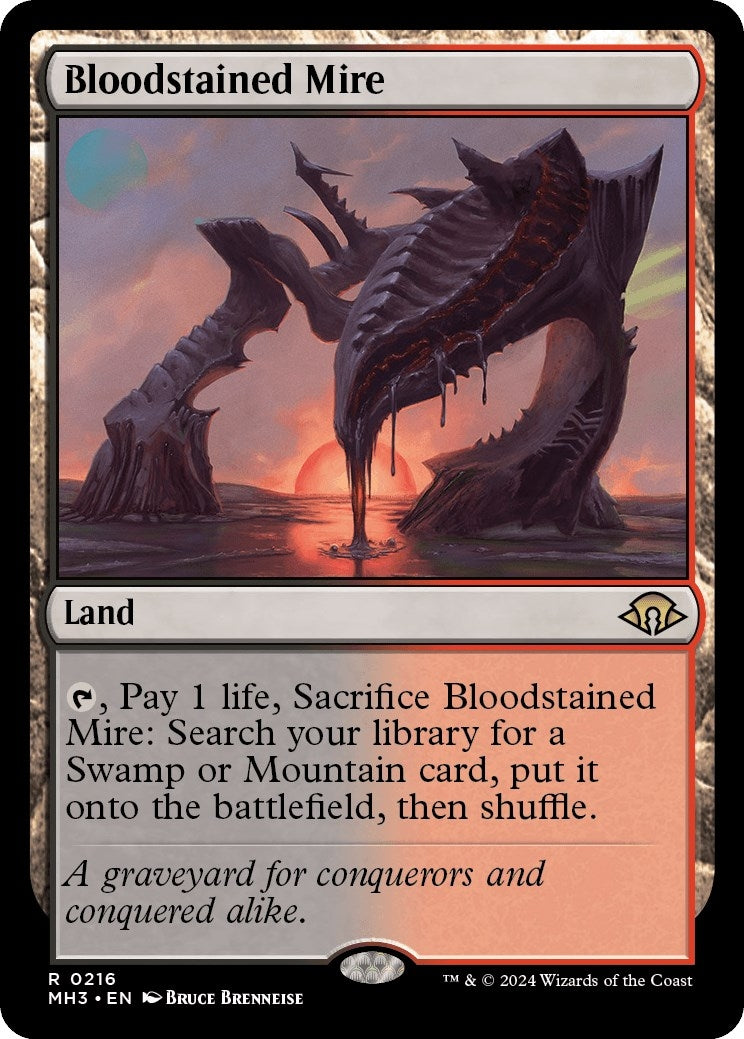 Image for Bloodstained Mire (216) [Modern Horizons 3] - Magic: The Gathering