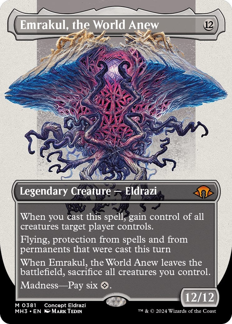 Image for Emrakul, the World Anew (Borderless) (381) [Modern Horizons 3] - Magic: The Gathering