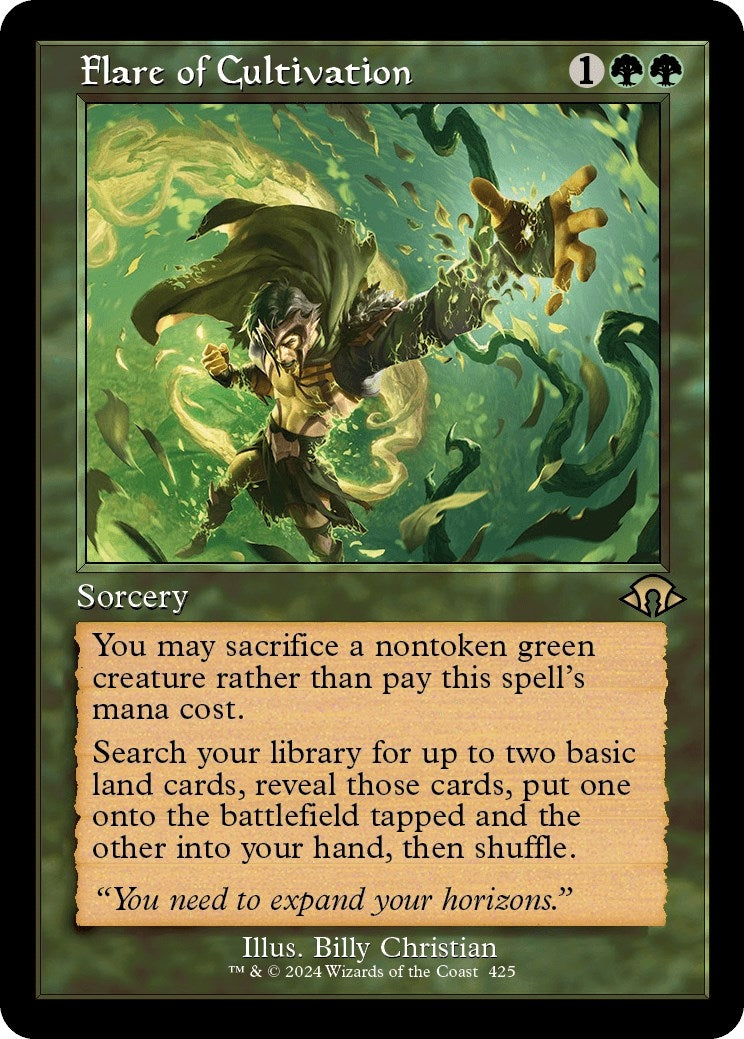 Image for Flare of Cultivation (Retro Frame) (425) [Modern Horizons 3] - Magic: The Gathering