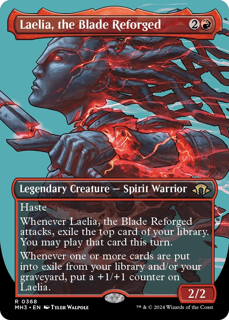 Image for Laelia, the Blade Reforged (Borderless) (368) [Modern Horizons 3] - Magic: The Gathering