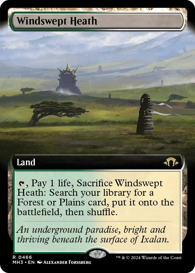 Image for Windswept Heath (Extended Art) (466) [Modern Horizons 3] - Magic: The Gathering