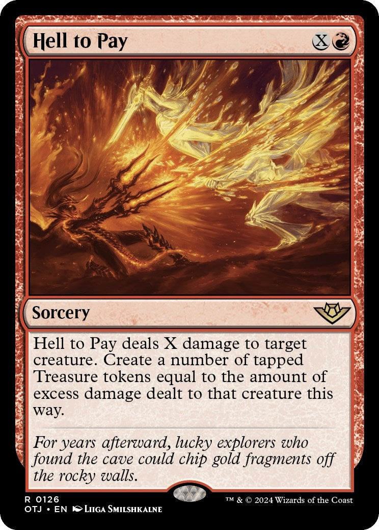 Image for Hell to Pay (126) [Outlaws of Thunder Junction] - Magic: The Gathering