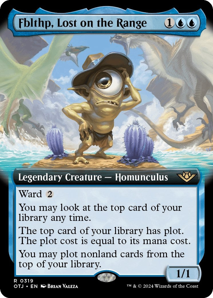 Image for Fblthp, Lost on the Range (Extended Art) (319) [Outlaws of Thunder Junction] - Magic: The Gathering