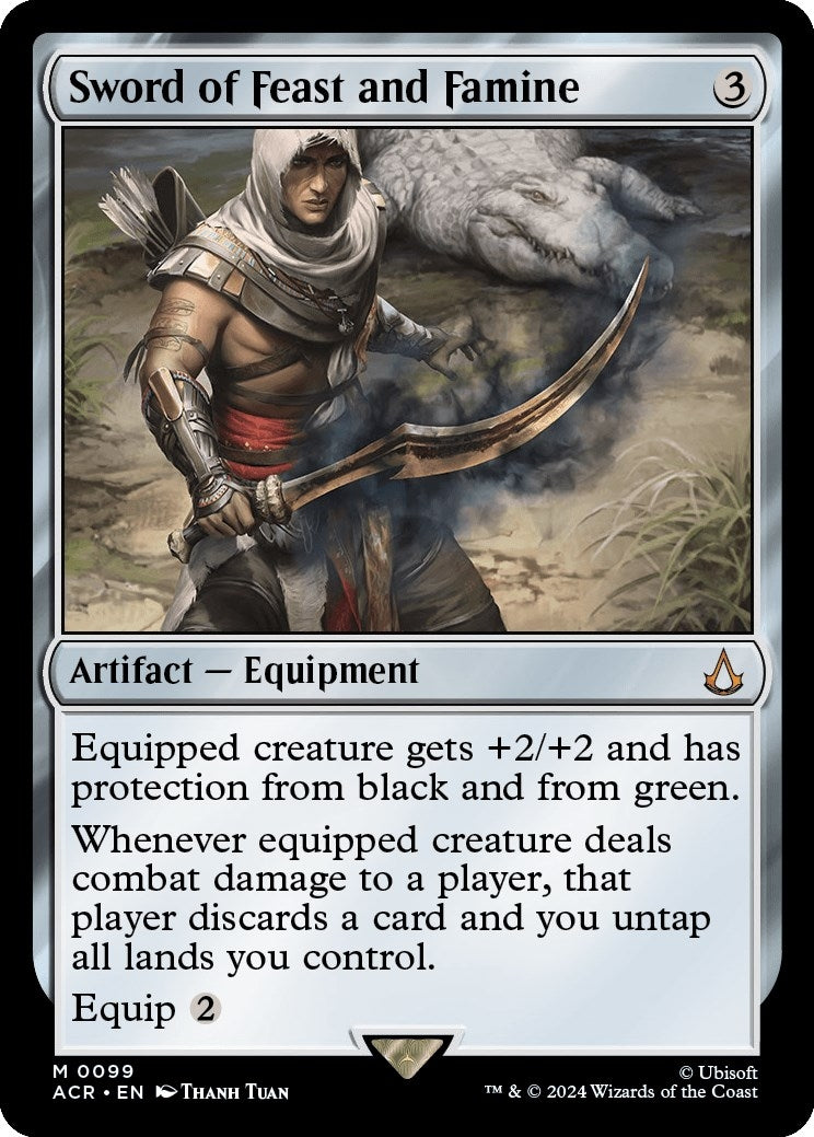 Image for Sword of Feast and Famine (99) [Universes Beyond: Assassin's Creed] - Magic: The Gathering