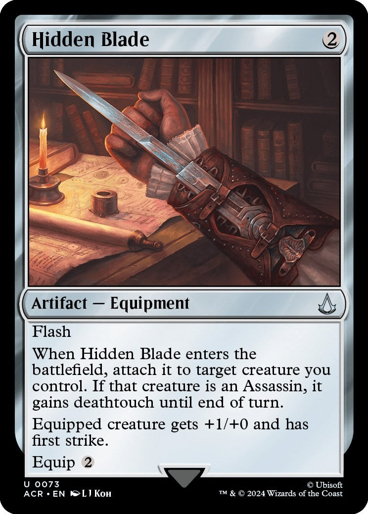 Image for Hidden Blade (73) [Universes Beyond: Assassin's Creed] - Magic: The Gathering