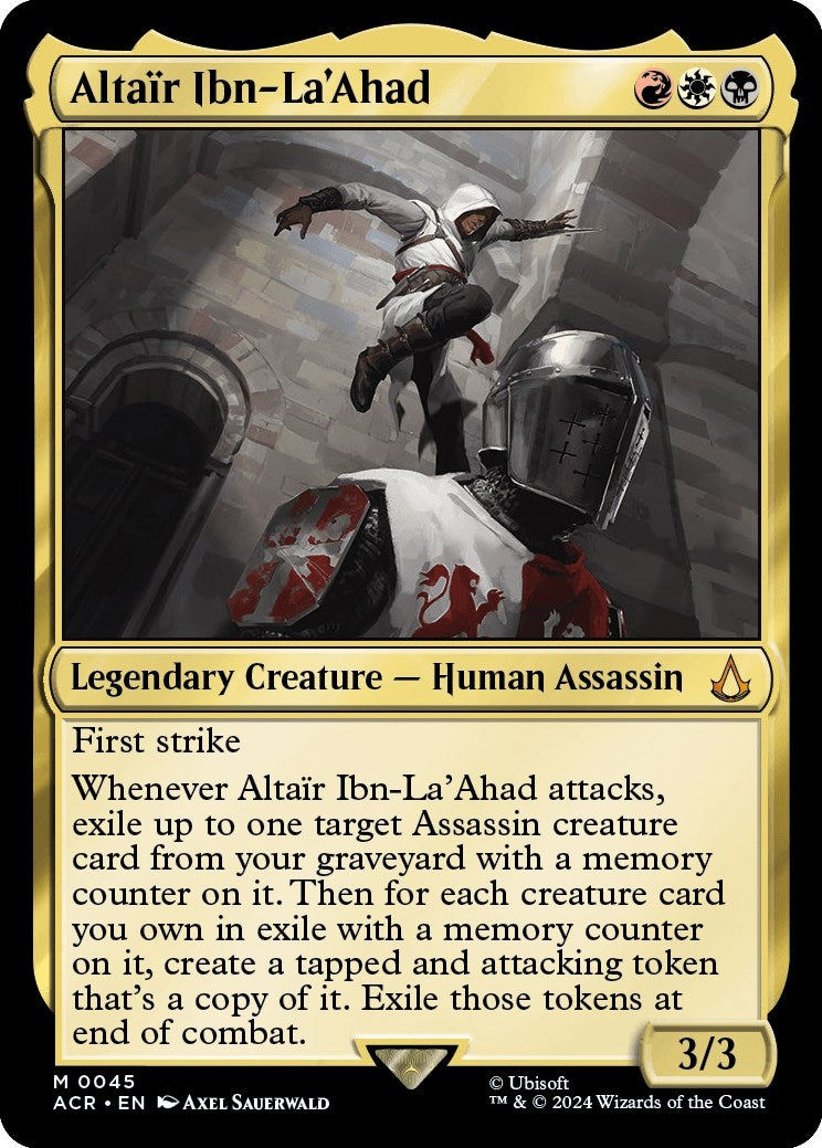 Image for Altair Ibn-La'Ahad (45) [Universes Beyond: Assassin's Creed] - Magic: The Gathering