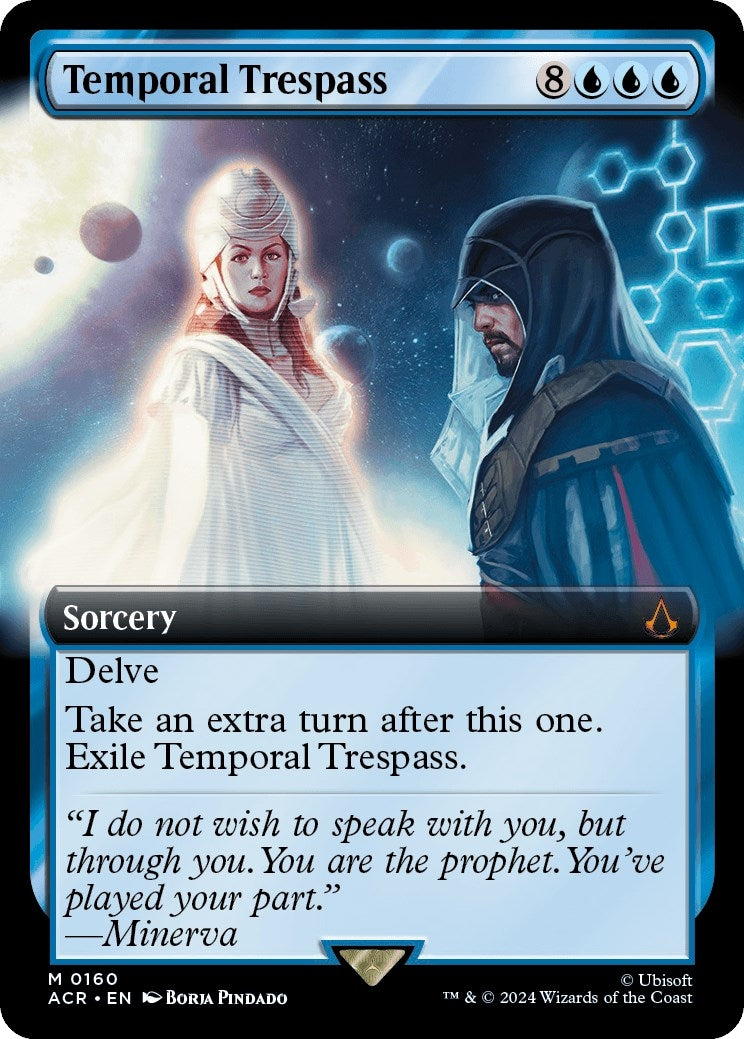 Image for Temporal Trespass (Extended Art) (160) [Universes Beyond: Assassin's Creed] - Magic: The Gathering