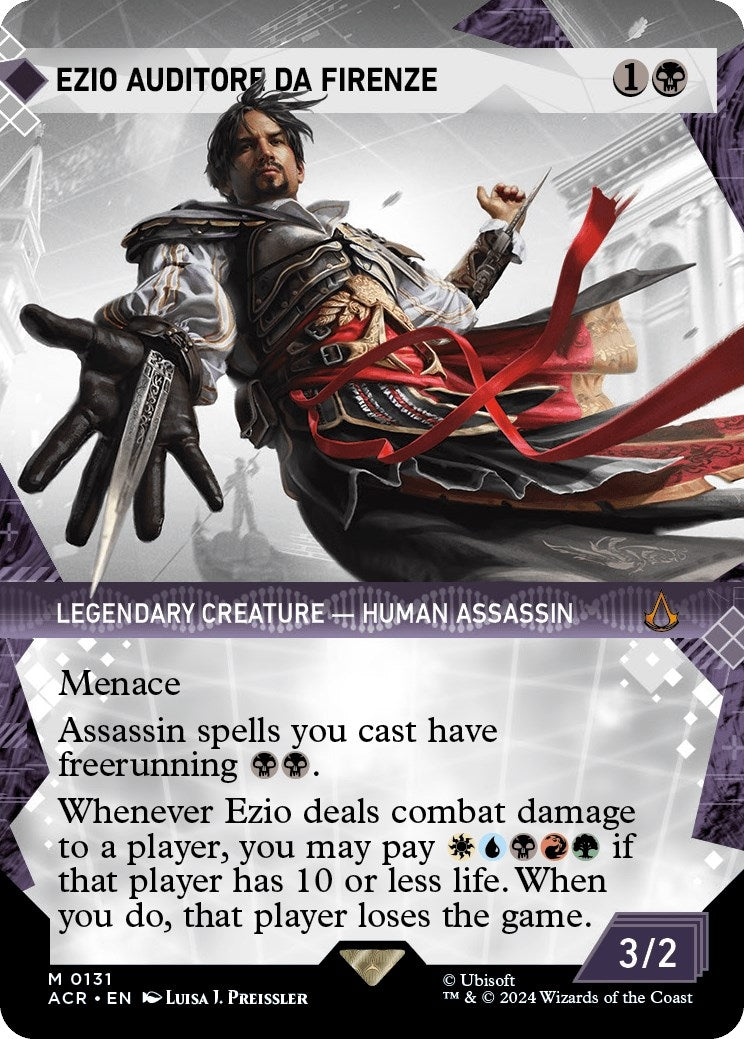 Image for Ezio Auditore da Firenze (Showcase) (131) [Universes Beyond: Assassin's Creed] - Magic: The Gathering