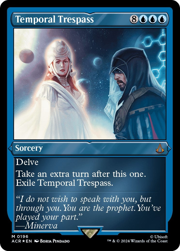 Image for Temporal Trespass (Foil Etched) (196) [Universes Beyond: Assassin's Creed] - Magic: The Gathering