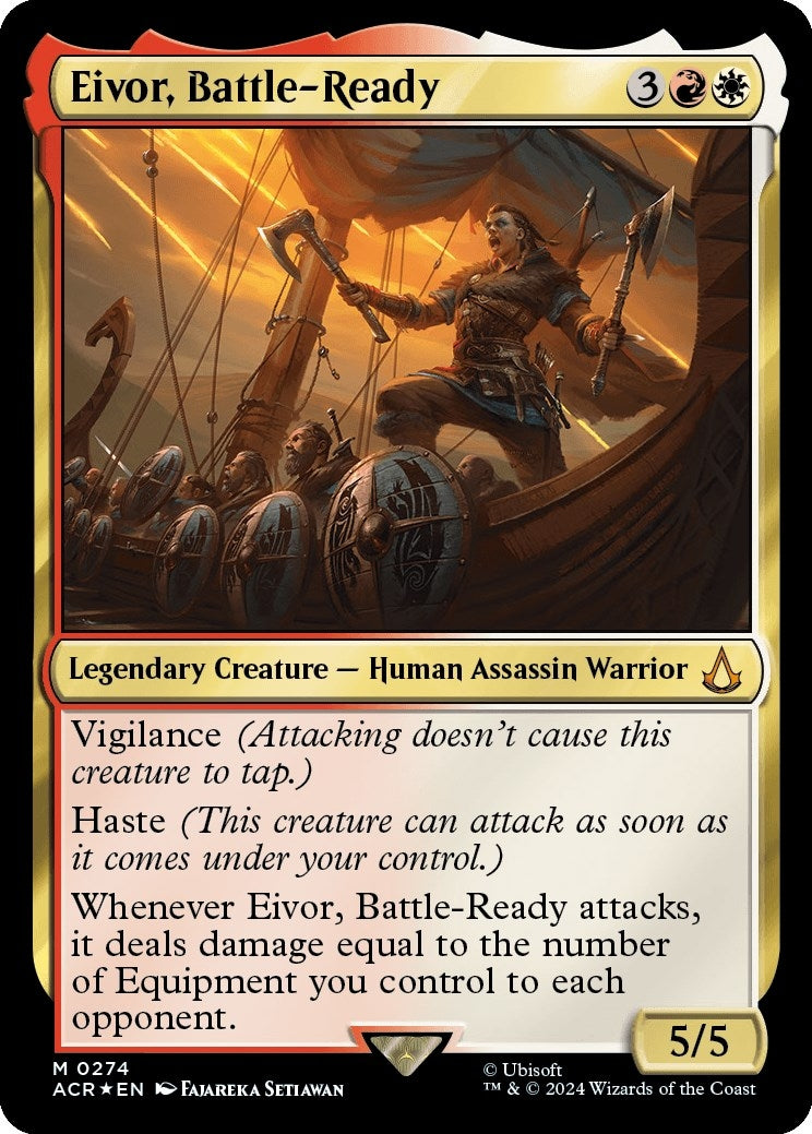 Image for Eivor, Battle-Ready (274) [Universes Beyond: Assassin's Creed] - Magic: The Gathering