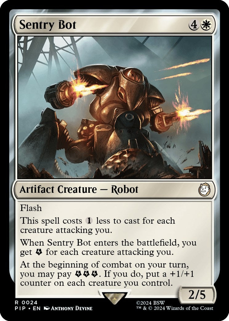 Image for Sentry Bot (24) [Universes Beyond: Fallout] - Magic: The Gathering