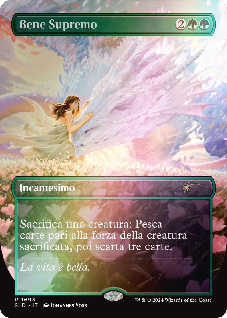 Image for Greater Good (Italian) - "Bene Supremo" (Rainbow Foil) (1693) [Secret Lair Drop Series] - Magic: The Gathering