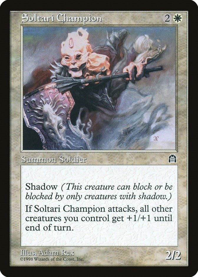 Image for Soltari Champion [Stronghold] - Magic: The Gathering