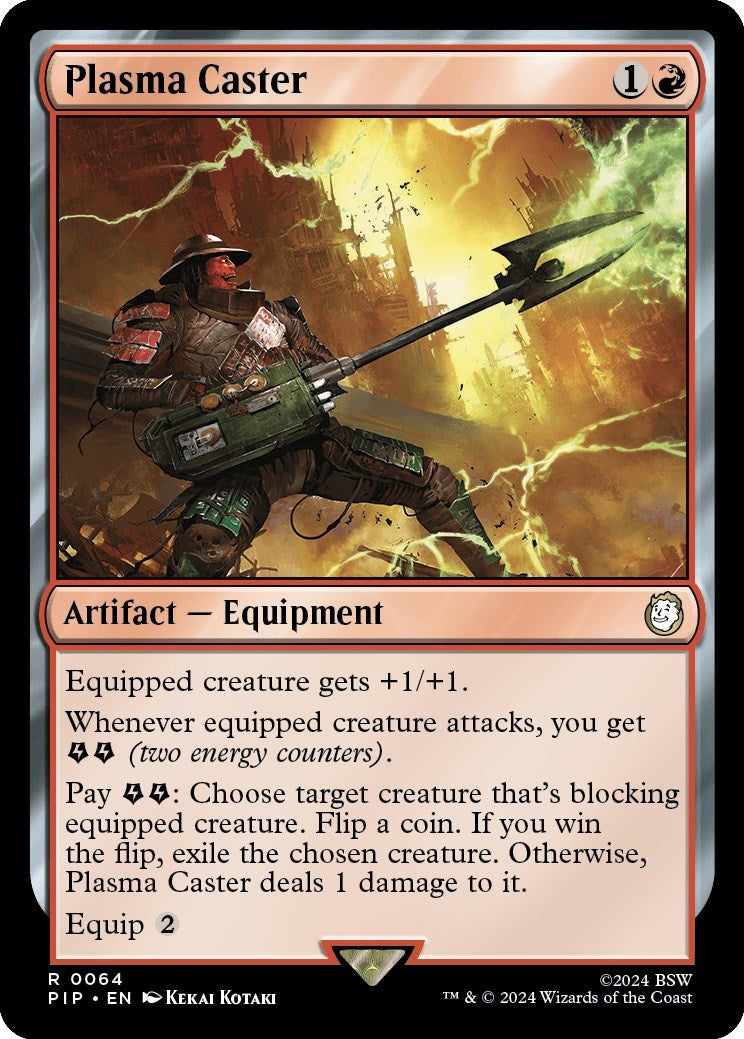 Image for Plasma Caster (64) [Universes Beyond: Fallout] - Magic: The Gathering