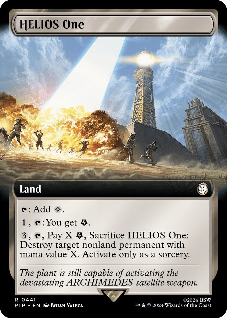 Image for HELIOS One (Extended Art) (441) [Universes Beyond: Fallout] - Magic: The Gathering