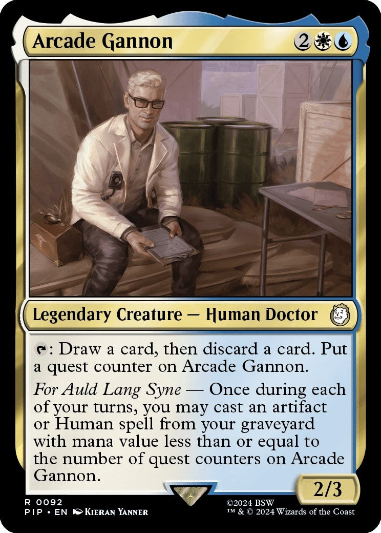 Image for Arcade Gannon (92) [Universes Beyond: Fallout] - Magic: The Gathering